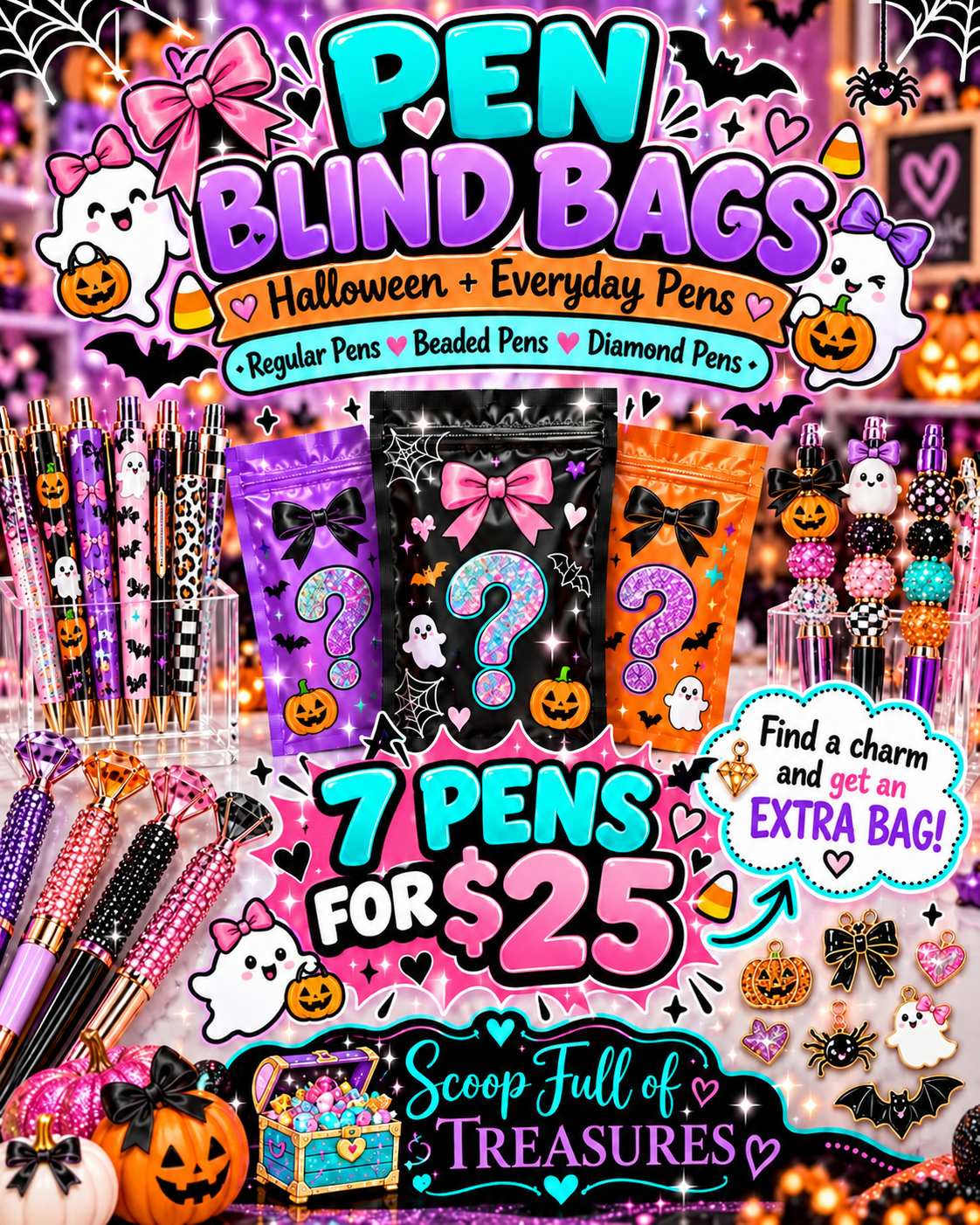 Pen Blind Bags – Scoop Full of Treasures
